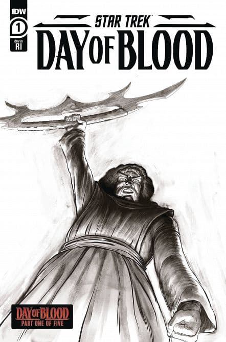 Cover Art for STAR TREK DAY OF BLOOD