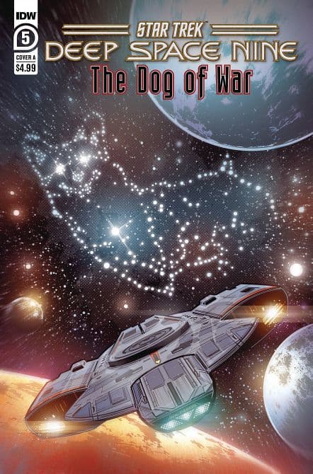 Cover Art for STAR TREK DS9 DOG OF WAR