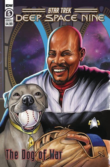Cover Art for STAR TREK DS9 DOG OF WAR