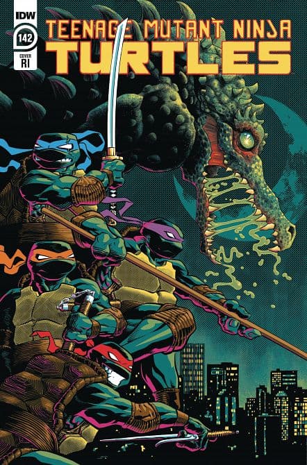 Cover Art for TEENAGE MUTANT NINJA TURTLES ONGOING