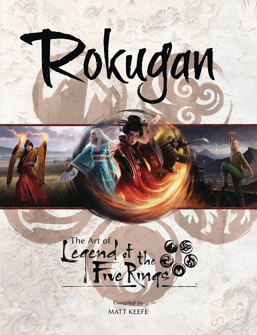 Cover Art for ROKUGAN ART OF LEGEND OF THE FIVE RINGS HC