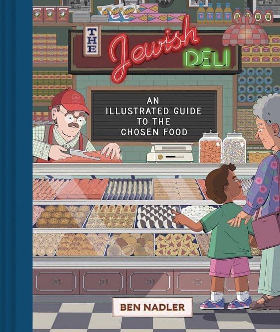 Cover Art for JEWISH DELI ILLUSTRATED GUIDE TO CHOSEN FOOD GN