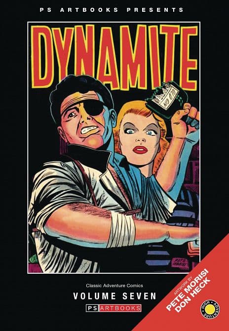 Cover Art for PRE CODE CLASSIC ADVENTURE COMICS HC VOL 07 JOHNNY DYNAMITE
