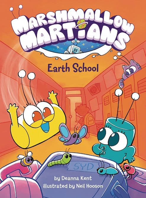 Cover Art for MARSHMALLOW MARTIANS GN EARTH SCHOOL