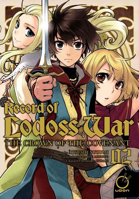 Cover Art for RECORD OF LODOSS WAR CROWN COVENANT GN VOL 02