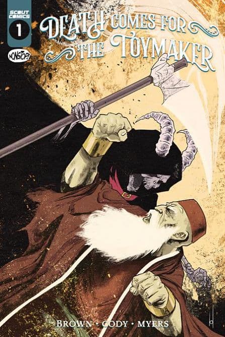 Cover Art for DEATH COMES FOR THE TOYMAKER