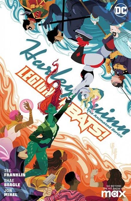 Cover Art for HARLEY QUINN THE ANIMATED SERIES LEGION OF BATS HC