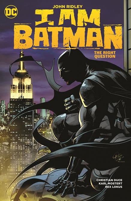 Cover Art for I AM BATMAN HC VOL 03 THE RIGHT QUESTION