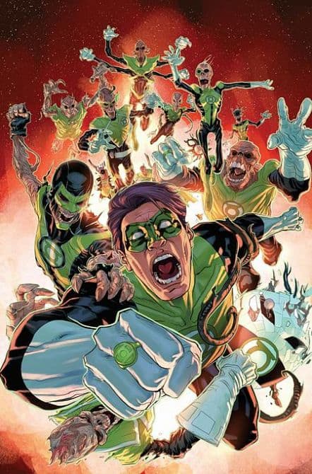 Cover Art for KNIGHT TERRORS GREEN LANTERN