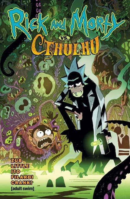 Cover Art for RICK AND MORTY VS CTHULHU TP