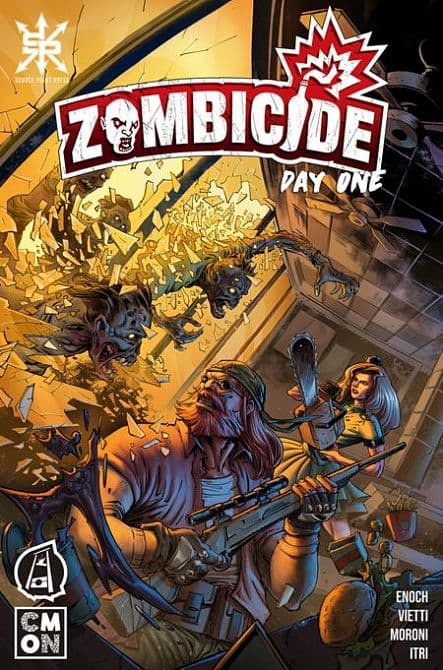 Cover Art for ZOMBICIDE TP DAY ONE