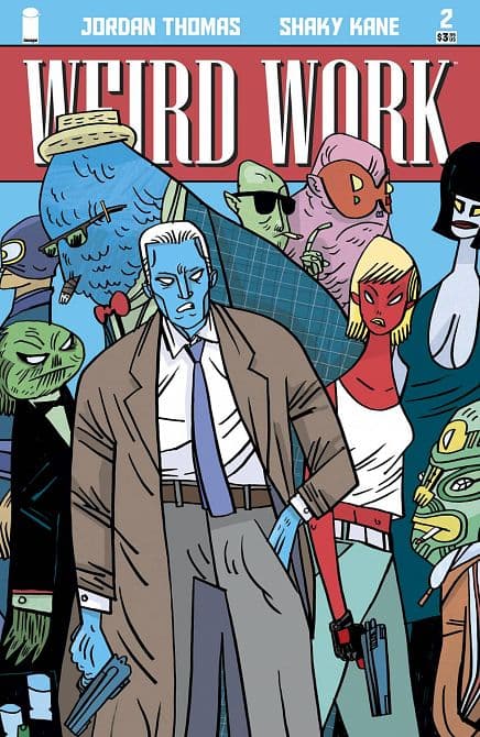 Cover Art for WEIRD WORK
