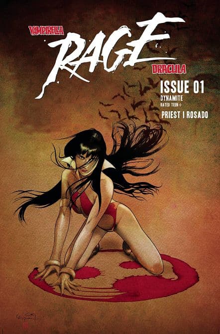 Cover Art for VAMPIRELLA DRACULA RAGE