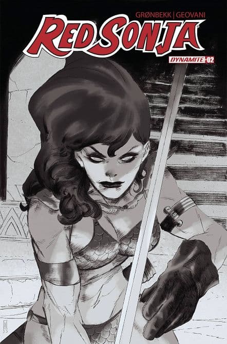 Cover Art for RED SONJA 2023