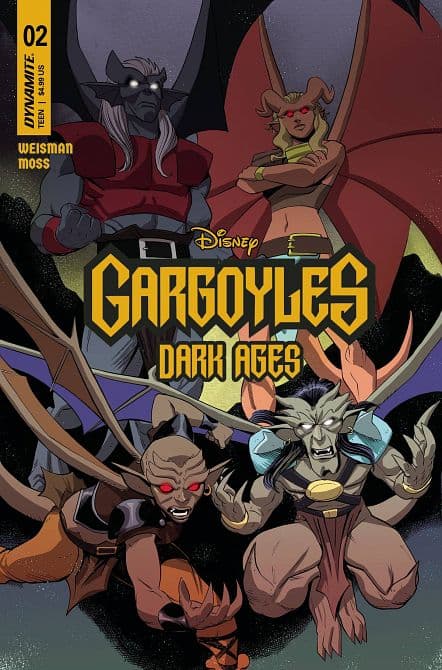 Cover Art for GARGOYLES DARK AGES