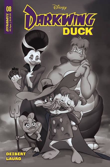 Cover Art for DARKWING DUCK