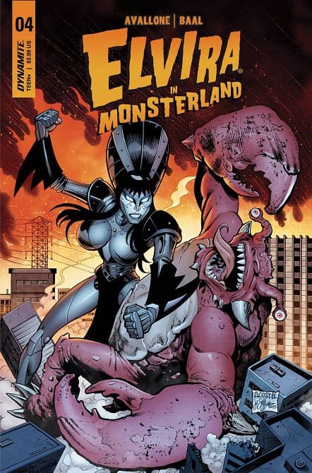 Cover Art for ELVIRA IN MONSTERLAND