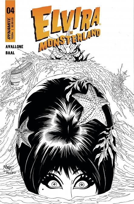 Cover Art for ELVIRA IN MONSTERLAND