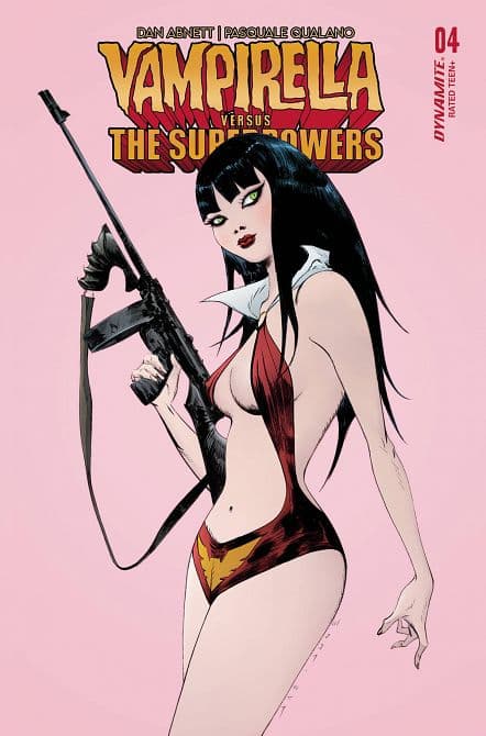 Cover Art for VAMPIRELLA VS SUPERPOWERS