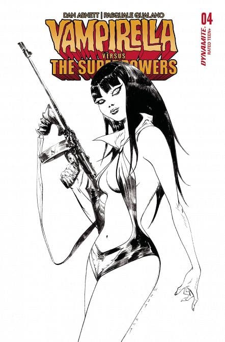 Cover Art for VAMPIRELLA VS SUPERPOWERS