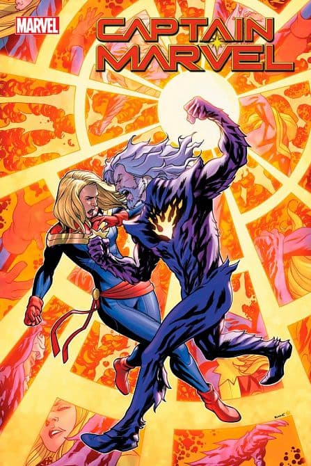 Cover Art for CAPTAIN MARVEL DARK TEMPEST