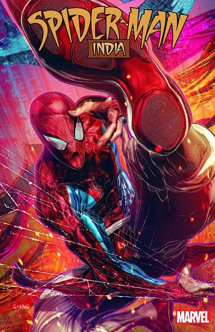 Cover Art for SPIDER-MAN INDIA