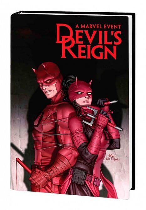 Cover Art for DEVILS REIGN OMNIBUS HC DM VARIANT