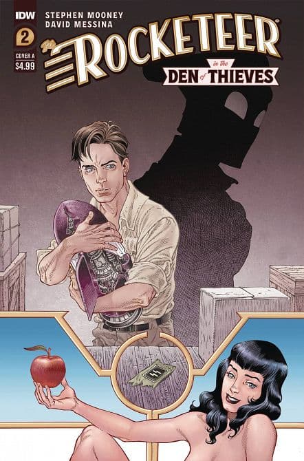 Cover Art for ROCKETEER IN THE DEN OF THIEVES