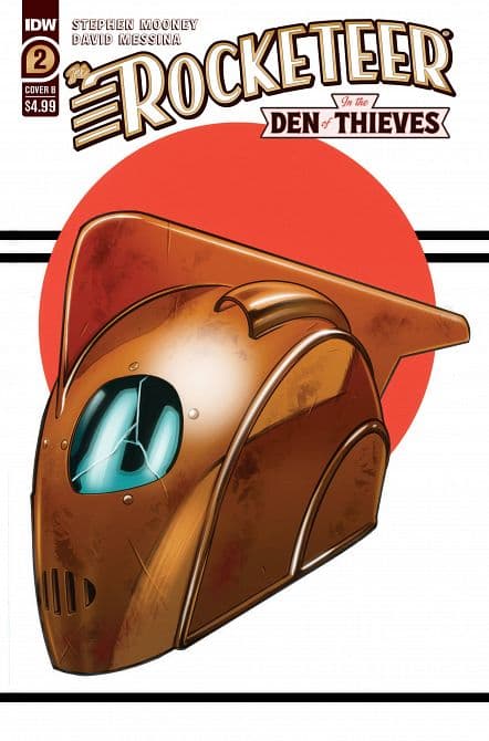 Cover Art for ROCKETEER IN THE DEN OF THIEVES