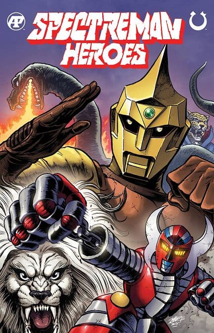 Cover Art for SPECTREMAN HEROES HC