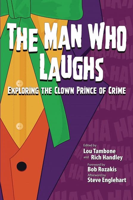 Cover Art for MAN WHO LAUGHS EXPLORING CLOWN PRINCE OF CRIME SC