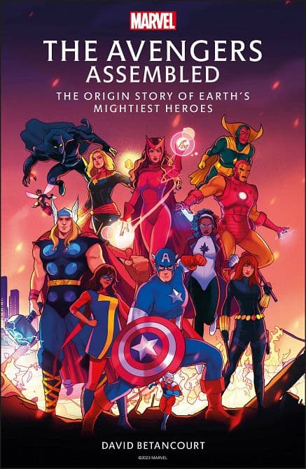 Cover Art for AVENGERS ASSEMBLED HC