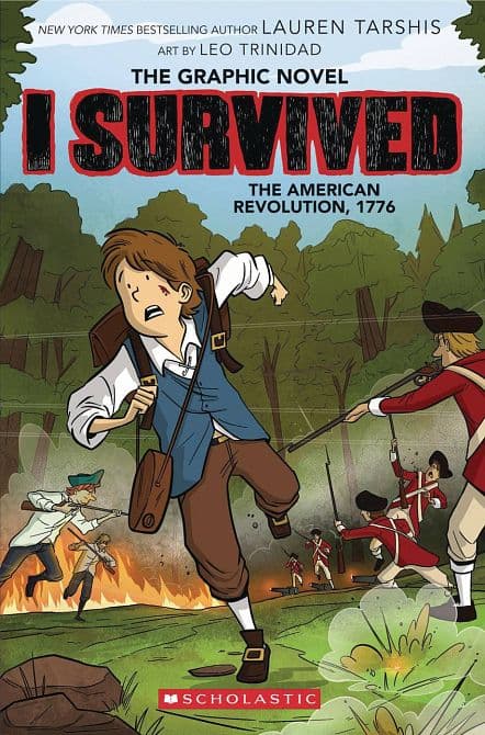Cover Art for I SURVIVED AMERICAN REVOLUTION GN VOL 08