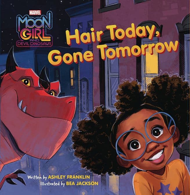 Cover Art for MOON GIRL & DEVIL DINOSAUR HAIR TODAY GONE TOMORROW HC