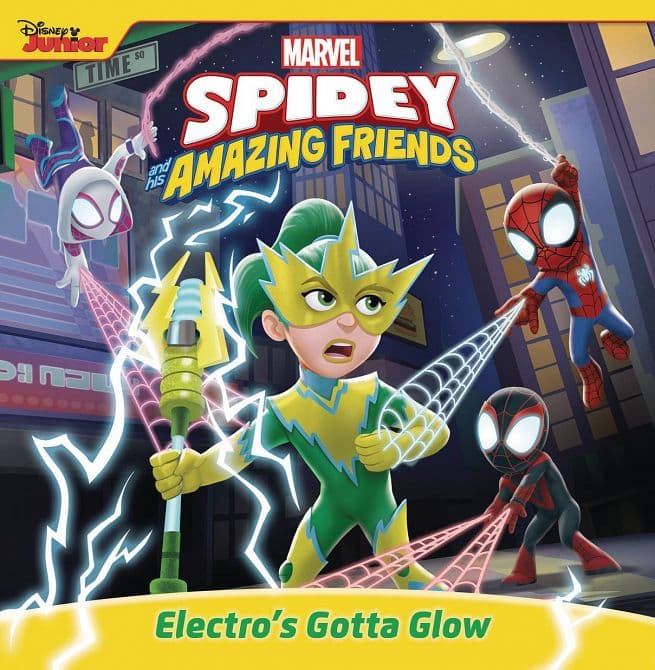 Cover Art for SPIDEY & HIS AMAZING FRIENDS ELECTROS GOTTA GLOW SC
