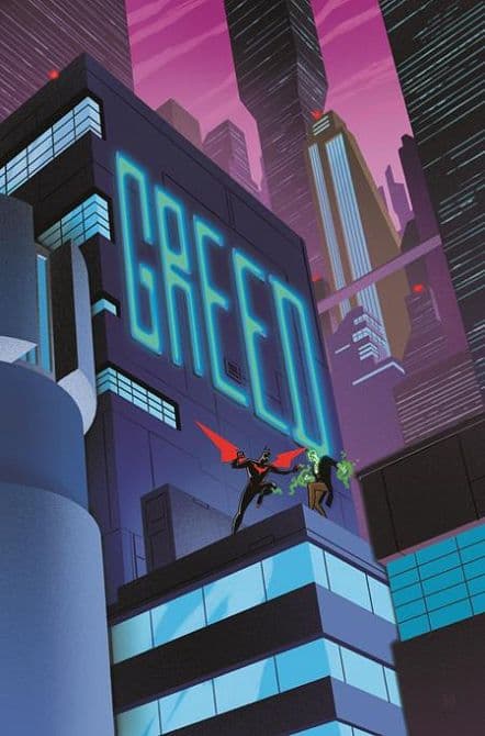 Cover Art for BATMAN BEYOND NEO-GOTHIC
