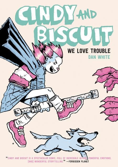 Cover Art for CINDY AND BISCUIT TP VOL 01 WE LOVE TROUBLE