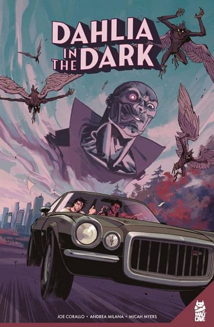 Cover Art for DAHLIA IN THE DARK TP