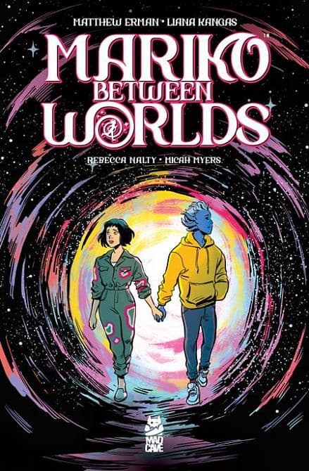Cover Art for MARIKO BETWEEN WORLDS TP