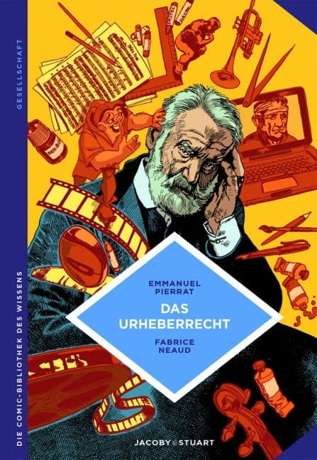 Cover Art for COMIC-BIBLIOTHEK DES WISSENS: URHEBERRECHT