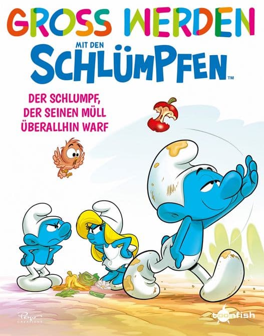 Cover Art for GROSS WERDEN MIT DEN SCHLÜMPFEN