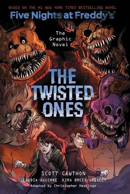 Cover Art for FIVE NIGHTS AT FREDDY’S GRAPHIC NOVEL