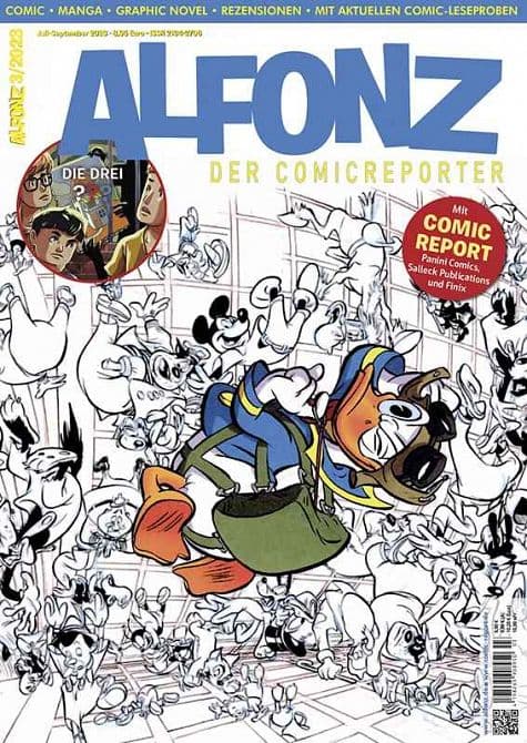 Cover Art for ALFONZ-DER COMICREPORTER