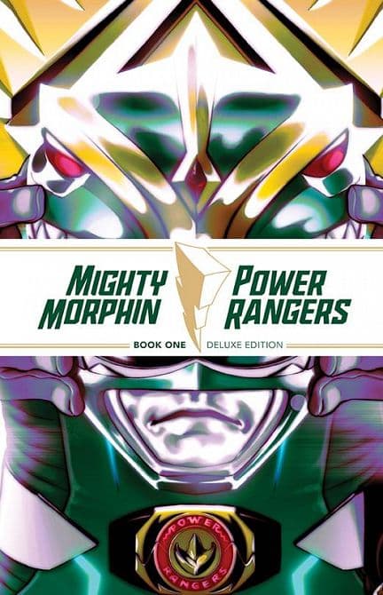 Cover Art for MIGHTY MORPHIN POWER RANGERS DELUXE EDITION HC BOOK 01