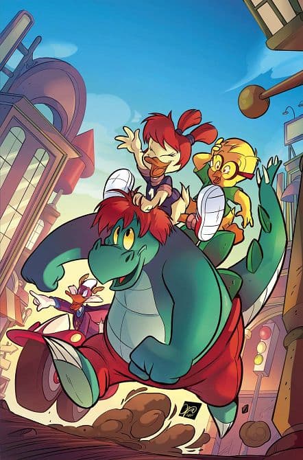 Cover Art for DARKWING DUCK