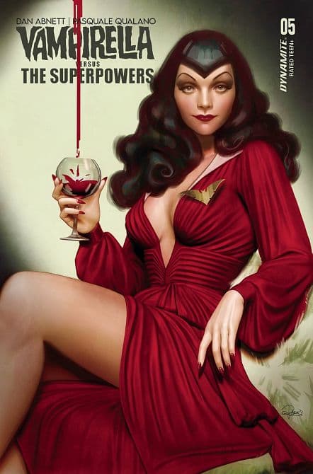 Cover Art for VAMPIRELLA VS SUPERPOWERS