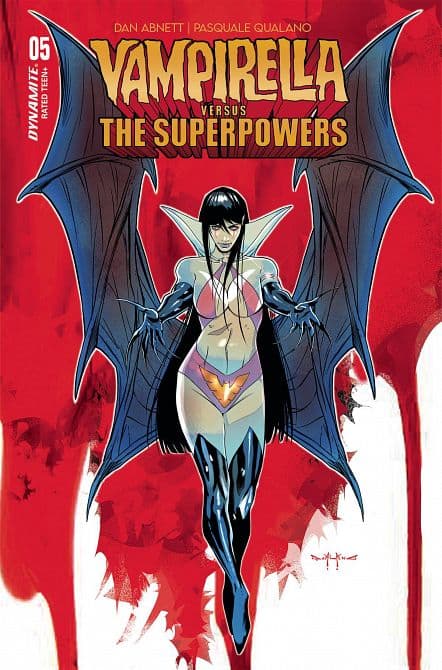 Cover Art for VAMPIRELLA VS SUPERPOWERS