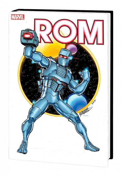 Cover Art for ROM ORIGINAL MARVEL YEARS OMNIBUS HC VOL 01 PEREZ DM VARIANT