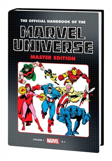 Cover Art for OFF HANDBOOK MARVEL UNIVERSE MASTER EDITION OMNIBUS HC DM VOL 01