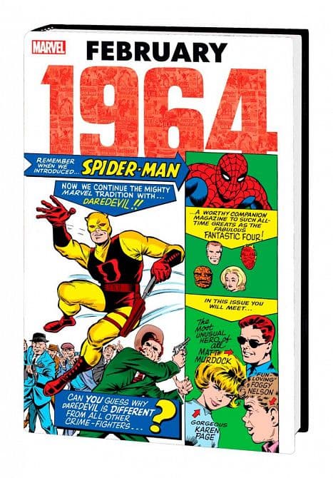 Cover Art for MARVEL FEBRUARY 1964 OMNIBUS HC DM VARIANT